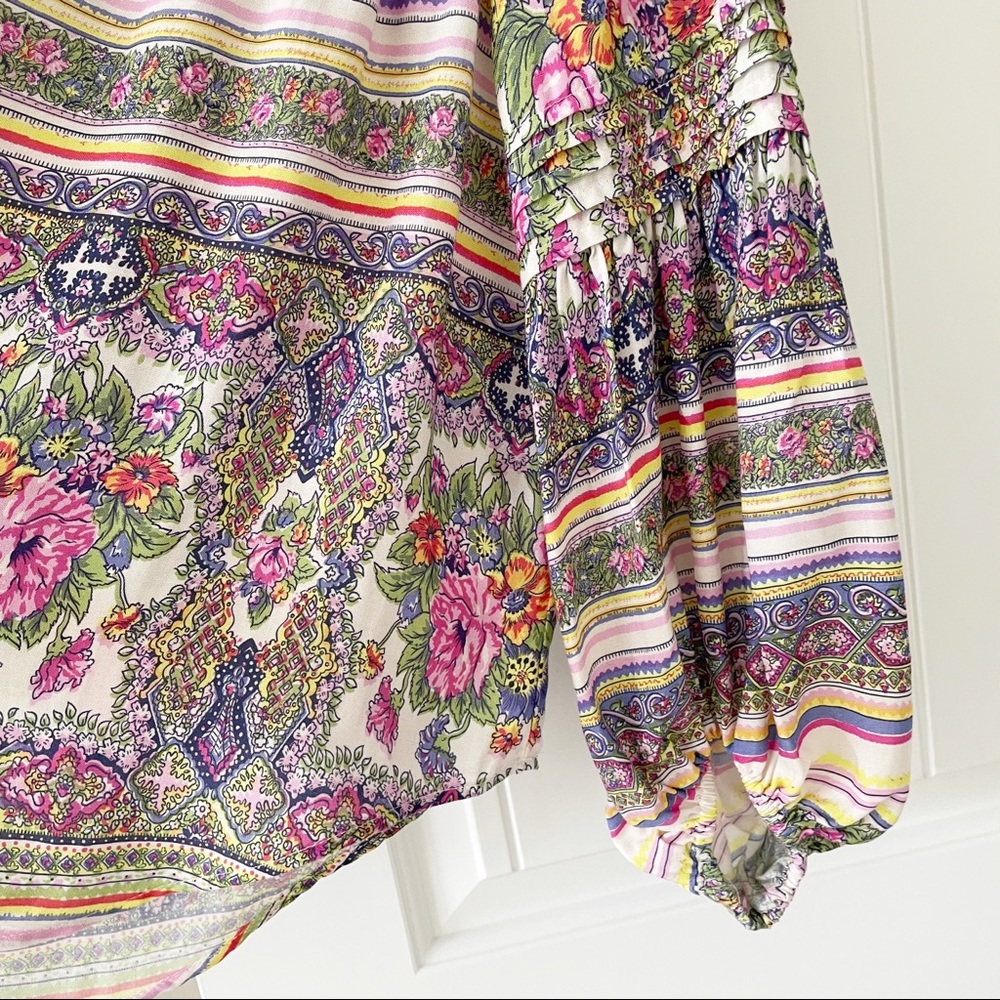 Anthropologie Maeve Ceresco Peasant Top - Picture 4 of 8